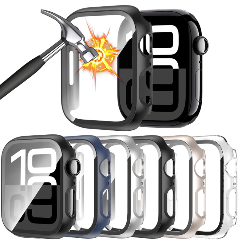 Iwatch Smartwatch Series 7 - Закаленное стекло + чехол для Apple