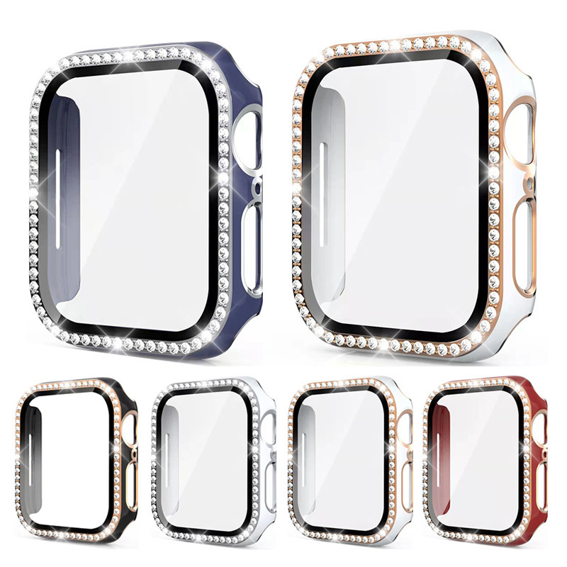 Iwatch Smartwatch Series 7 - Роскошное стекло + чехол для Apple