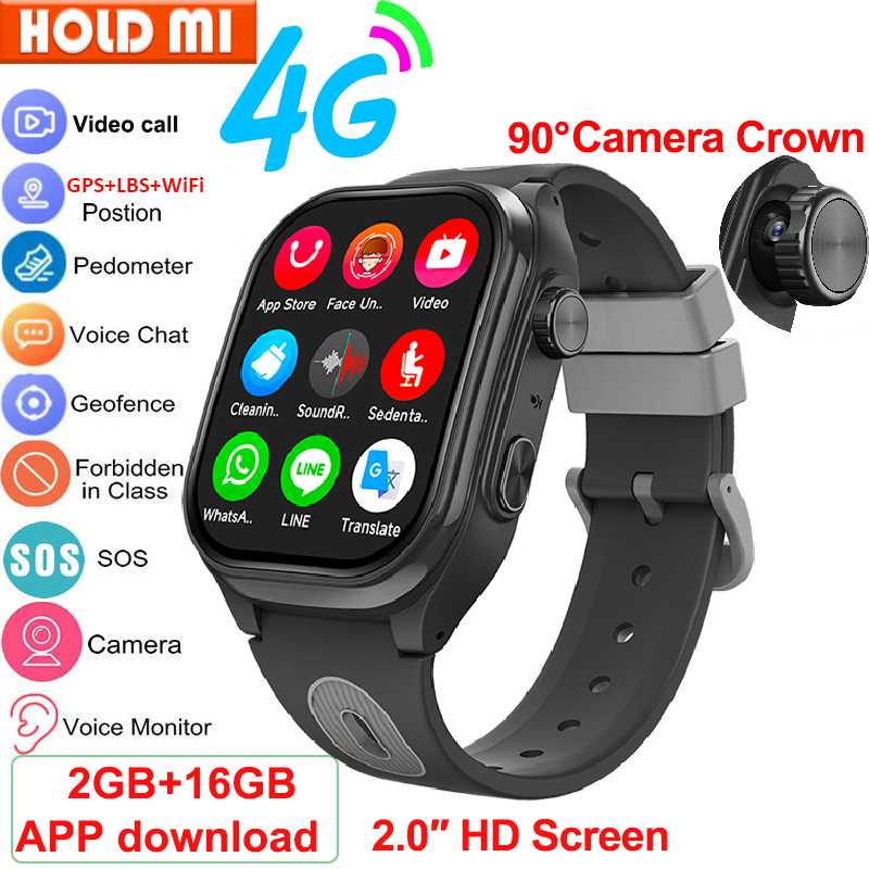 Smartwatch Watches For 12 Year Old Boy - Детские Смарт-часы 4G GPS WIFI Видеозвонок