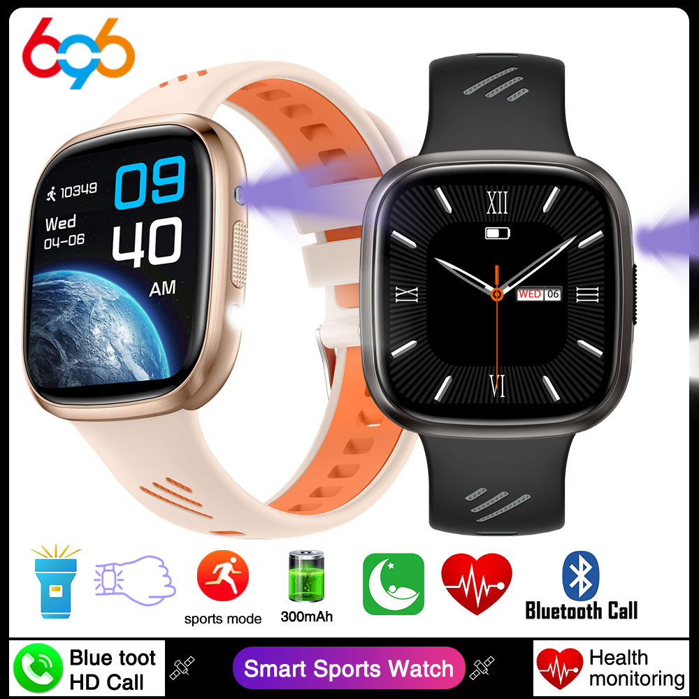 Smartwatch Purple Watches For Women - Смарт-часы для мужчин с функцией звонков