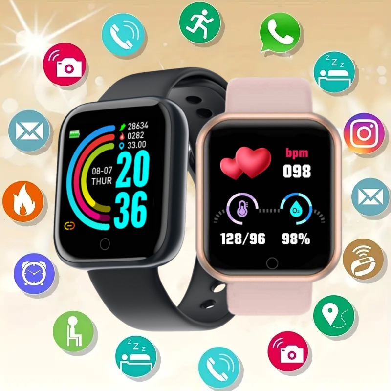 Smartwatch Watches Digital - Смарт-часы Y68 D20 мужские, умные часы