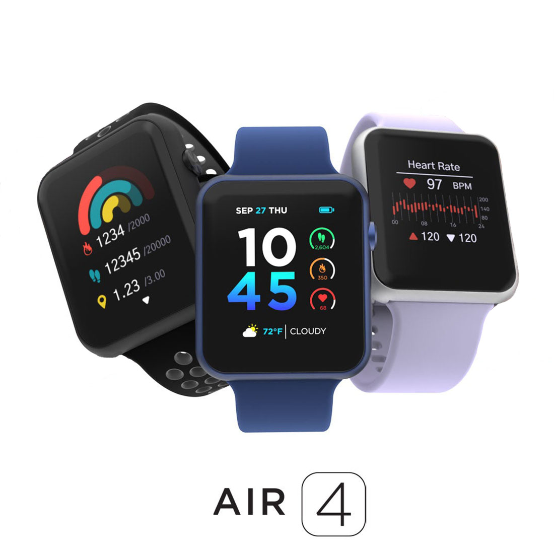 Smartwatch Purple Watches For Women - Смарт-часы Pinteek для мужчин и женщин,