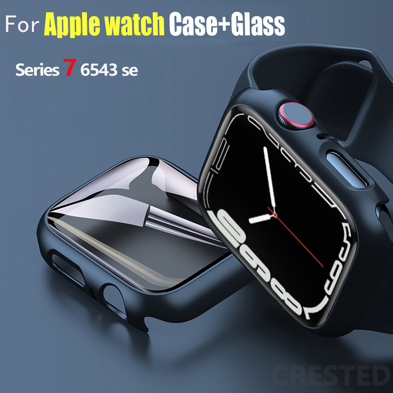 Iwatch Smartwatch Series 7 - Стекло + чехол для Apple Watch,