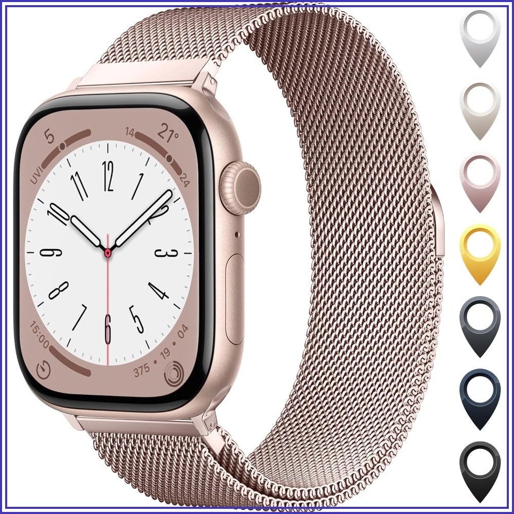 Apple Watch Band - Сетчатый ремешок из нержавеющей стали с
