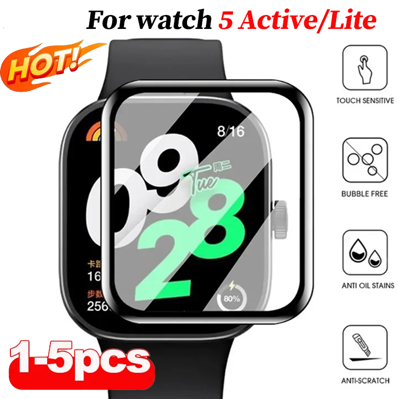 Smartwatch Watches Xiaomi - 1-5 шт. 9D изогнутая защитная пленка