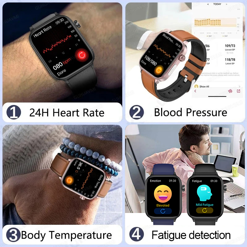 Новые умные часы 2025 года для – обзор и цена Smartwatch Health Watches