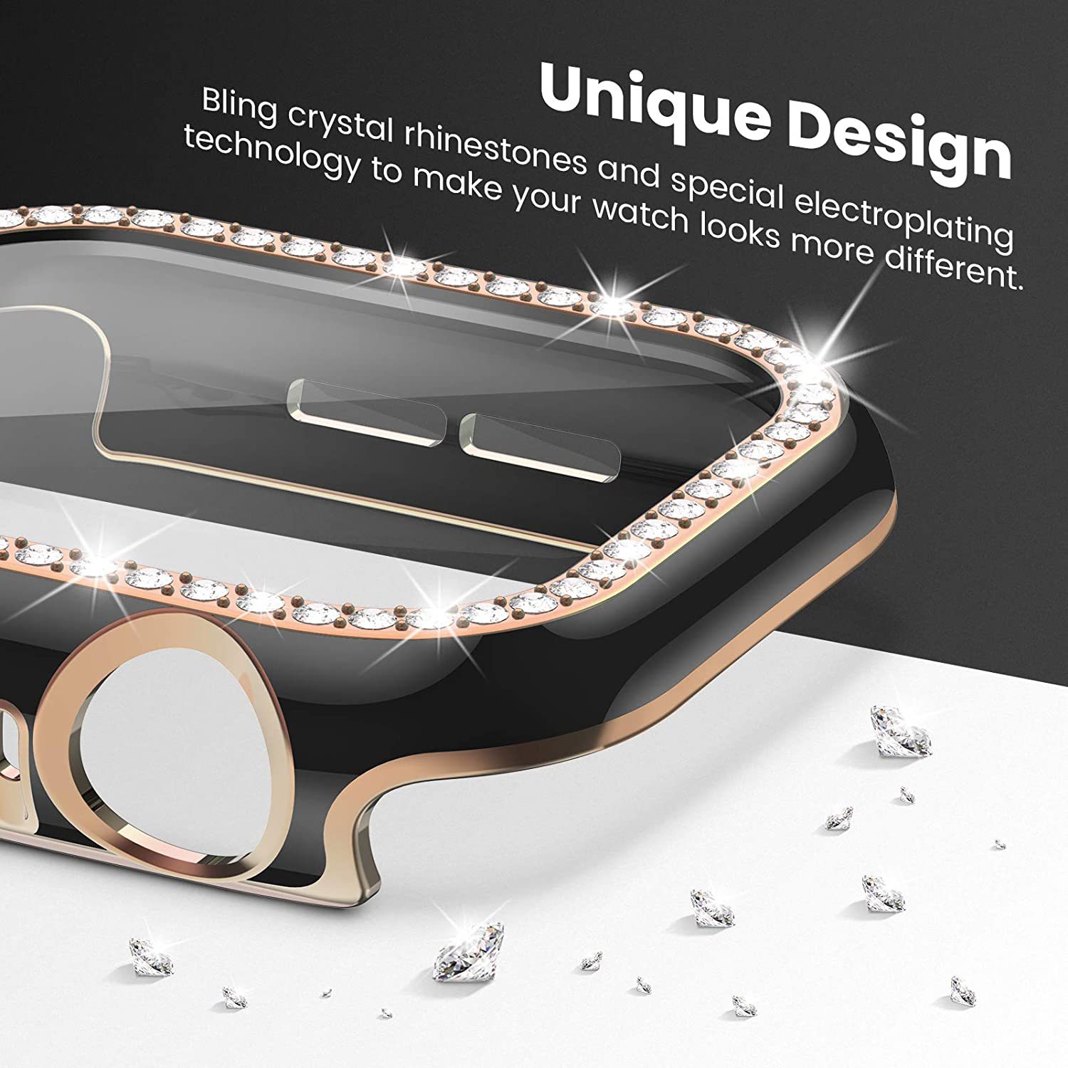 Роскошное стекло + чехол для A – обзор и цена Iwatch Smartwatch Series 7