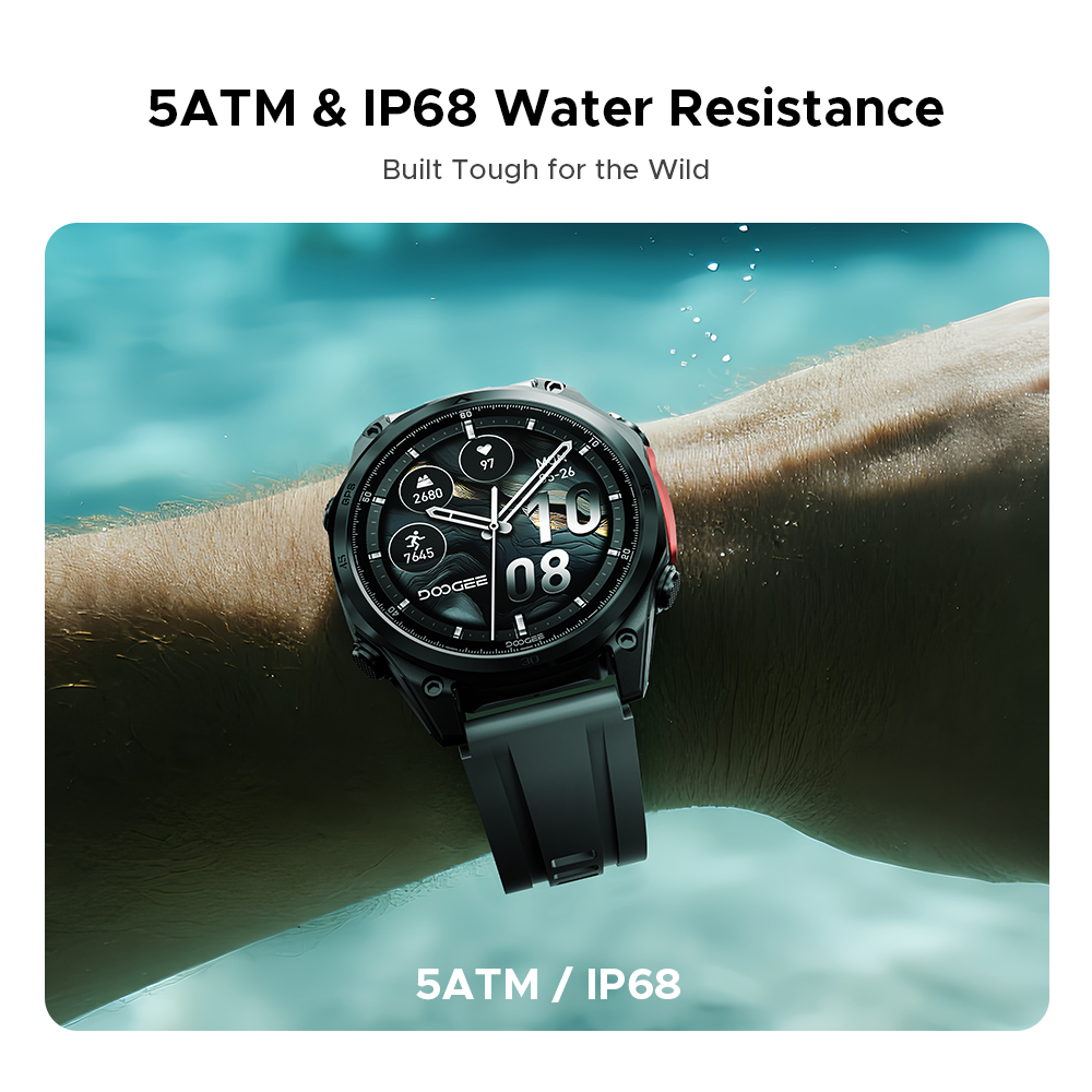 Умные часы DOOGEE ANYWISE W1 P – обзор и цена Smartwatch Health Watches