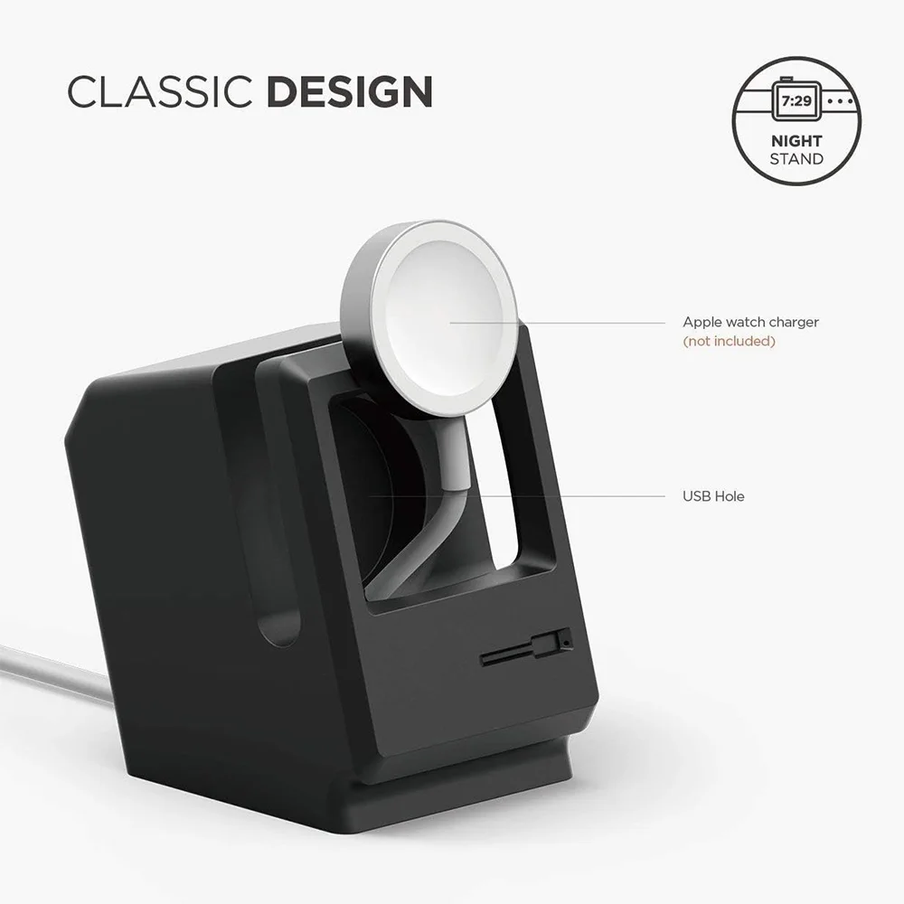 Силиконовая подставка для заря – обзор и цена Watch Charging Dock