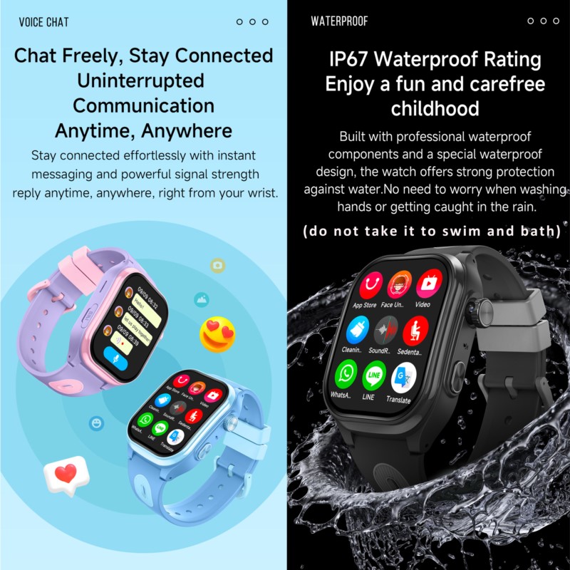 Детские Смарт-часы 4G GPS WIFI – обзор и цена Smartwatch Watches For 12 Year Old Boy