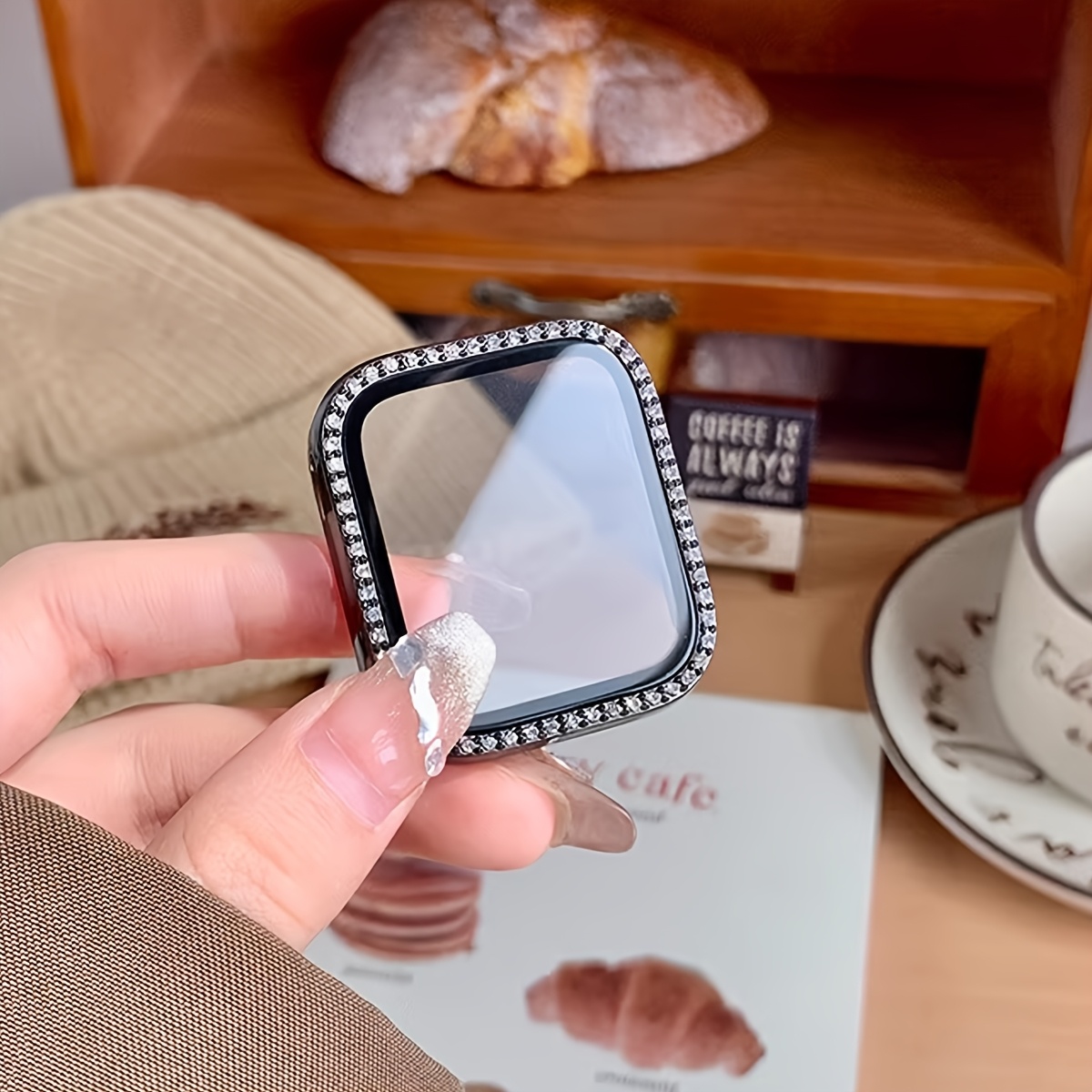 Чехол из стекла + бриллианта д – обзор и цена Iwatch Smartwatch Series 7