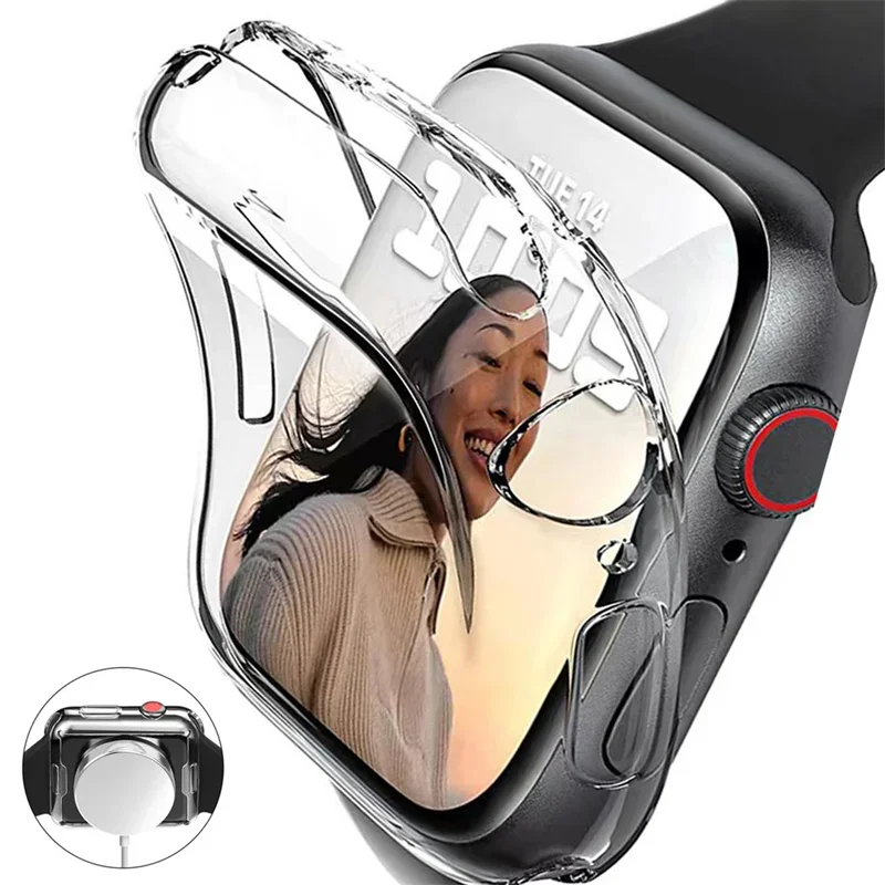 Прозрачный чехол для Apple Wat – обзор и цена Iwatch Smartwatch Series 7