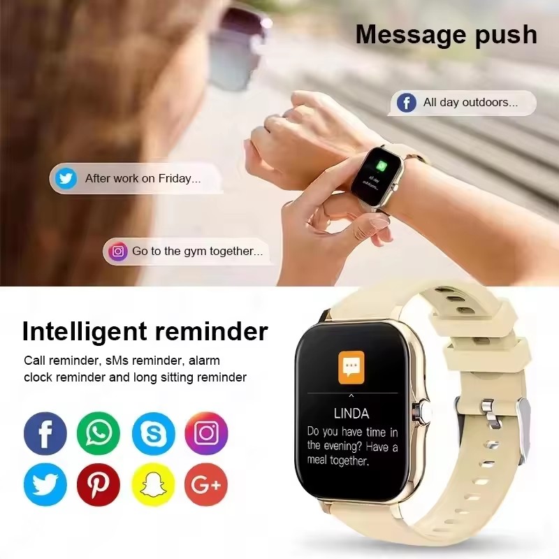 Новейшие усовершенствованные м – обзор и цена Smartwatch Latest Watches For Women