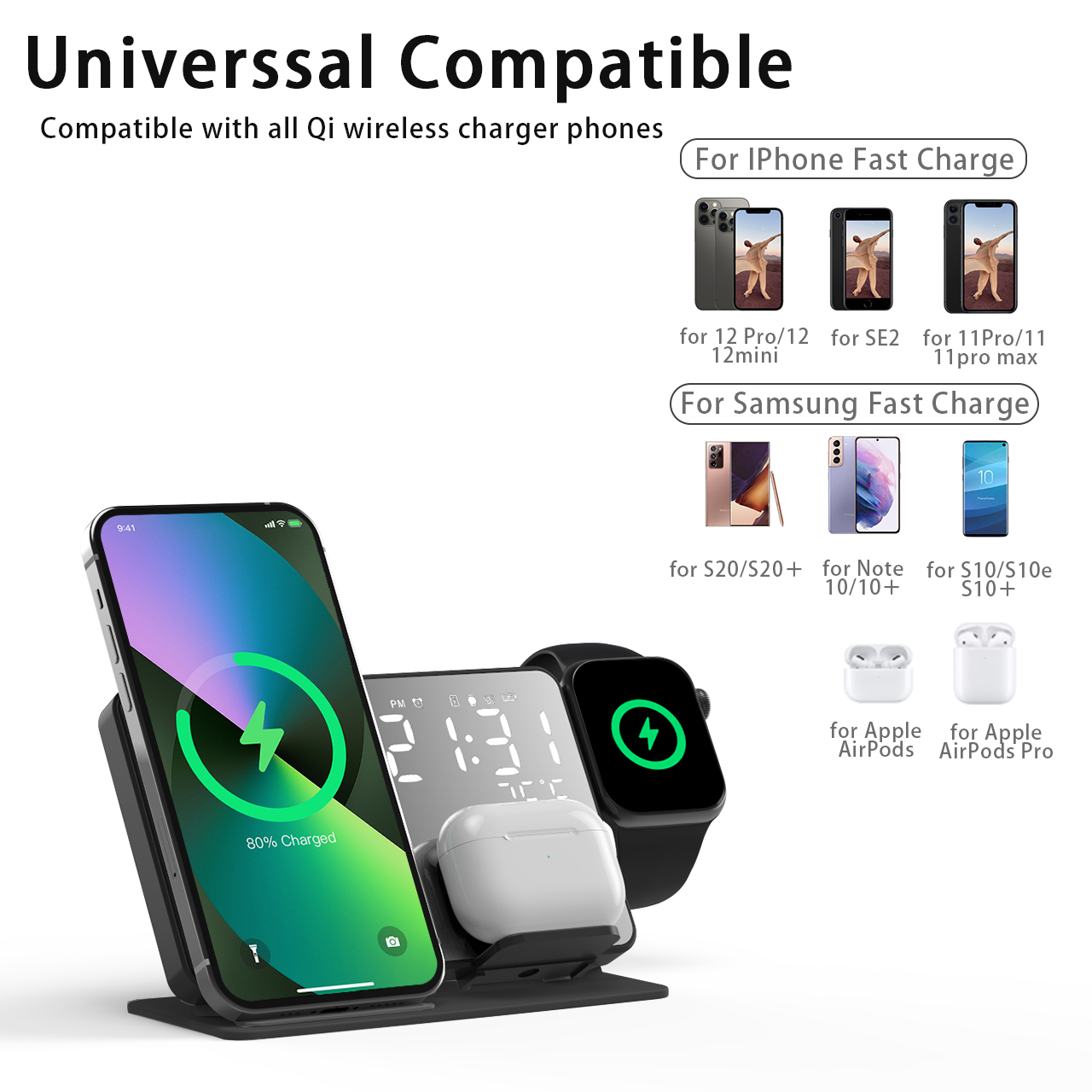 Беспроводное зарядное устройст – обзор и цена Smartwatch Watches Digital