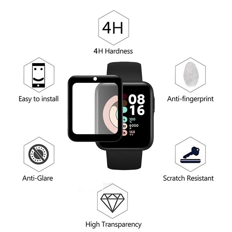 2 шт. закаленное стекло для Re – обзор и цена Smartwatch Watches Xiaomi