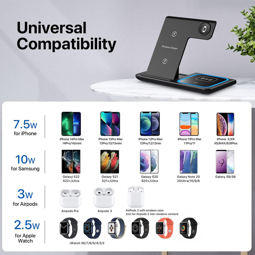 Беспроводная зарядная станция- – обзор и цена Smartwatch Watches Xiaomi