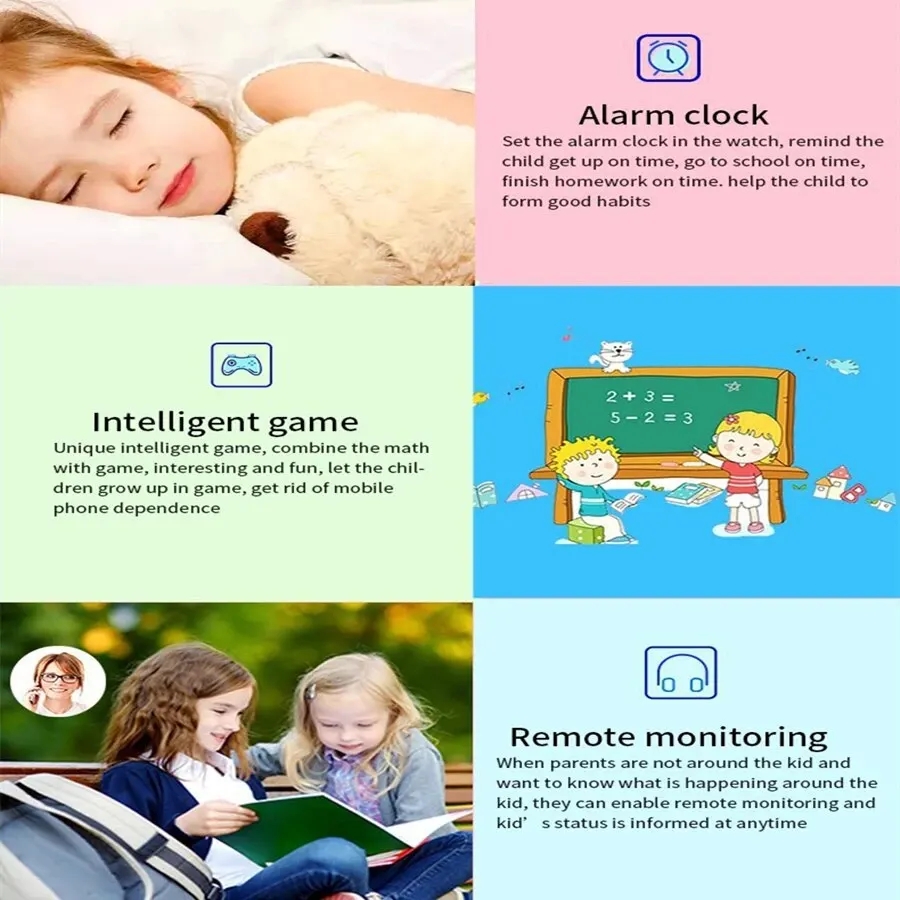 Детские умные часы 2026 Новые  – обзор и цена Smartwatch Watches For 12 Year Old Boy
