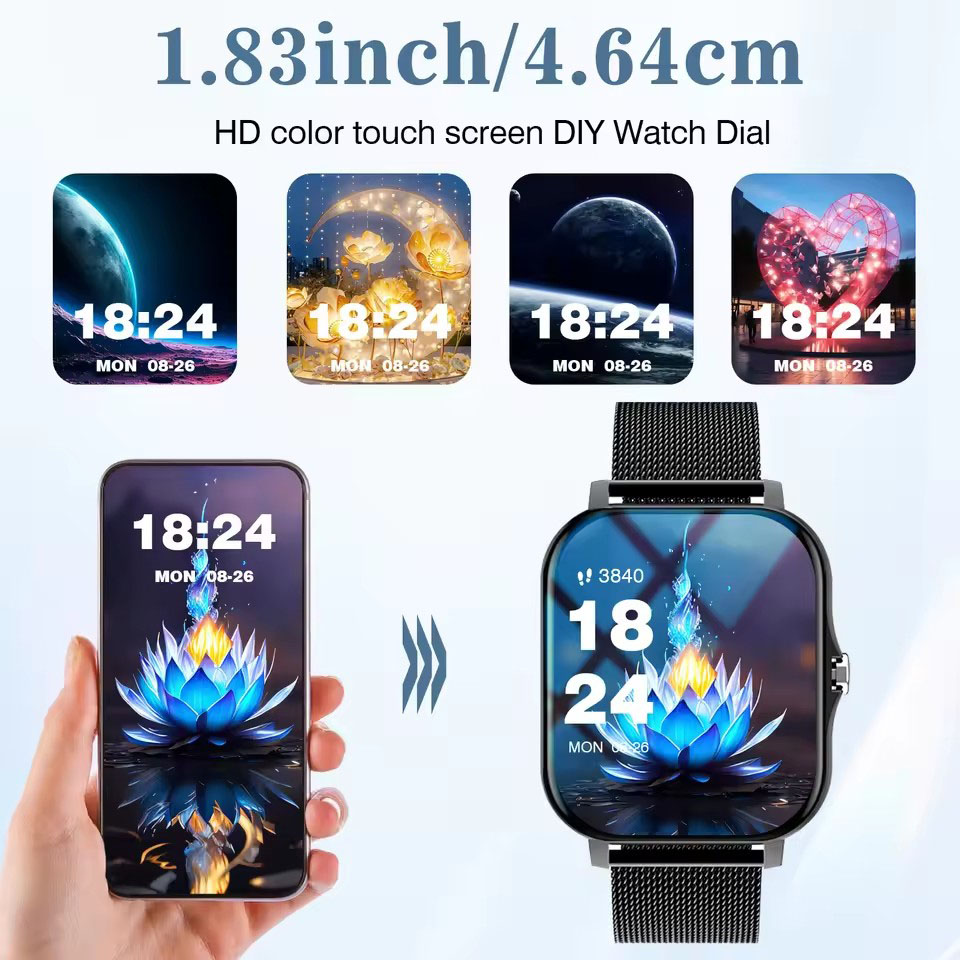 Новые смарт-часы 2026 года с B – обзор и цена Smartwatch Health Watches