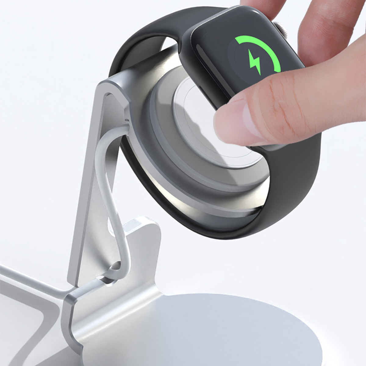 Алюминиевый кронштейн, зарядно – обзор и цена Watch Charging Dock