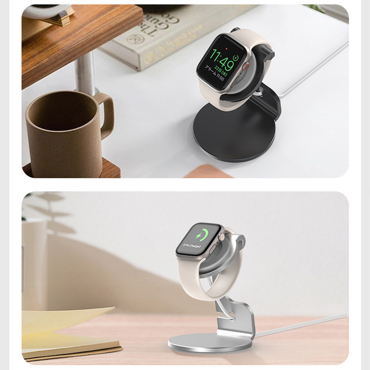 Алюминиевый кронштейн, зарядно – обзор и цена Watch Charging Dock