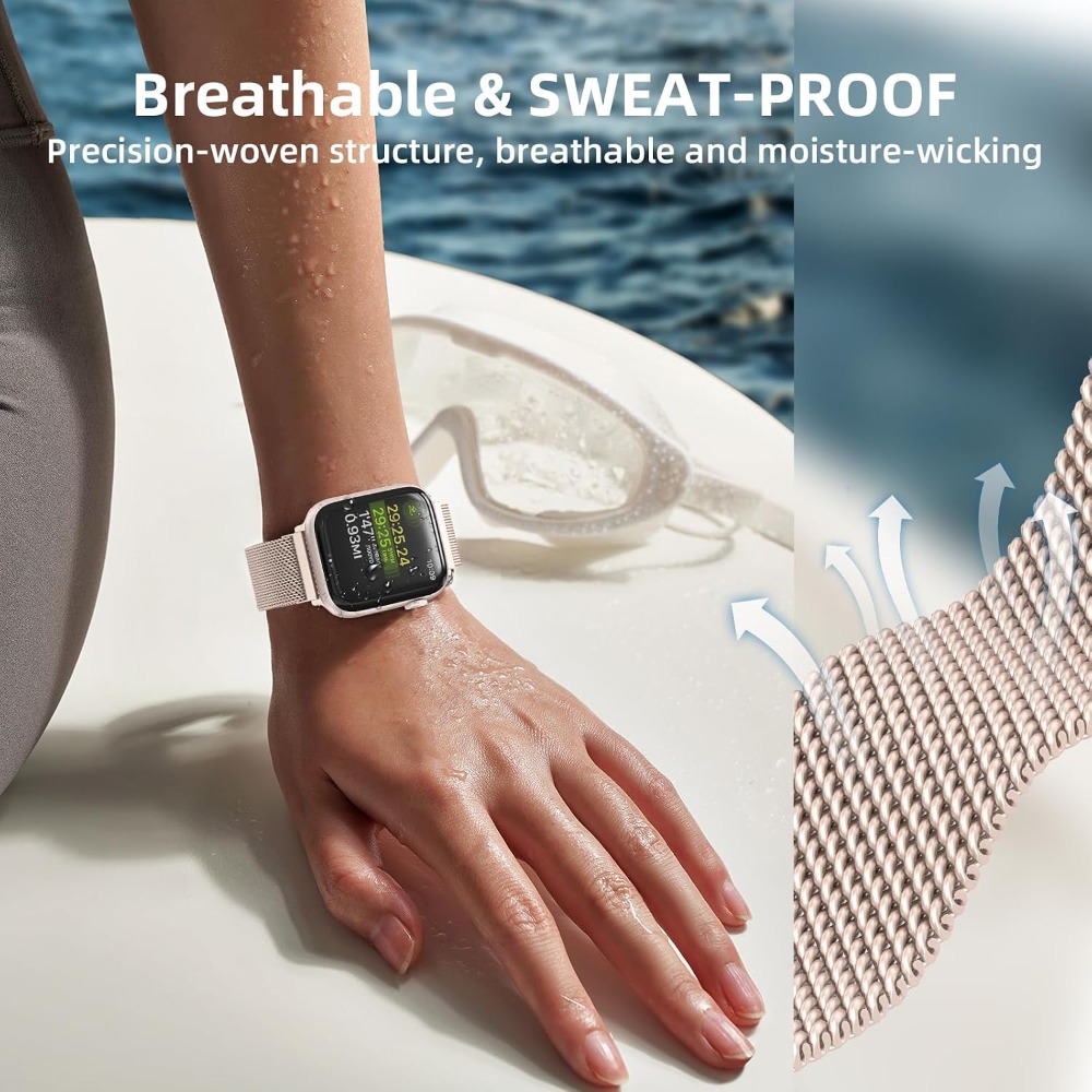 Сетчатый ремешок из нержавеюще – обзор и цена Apple Watch Band