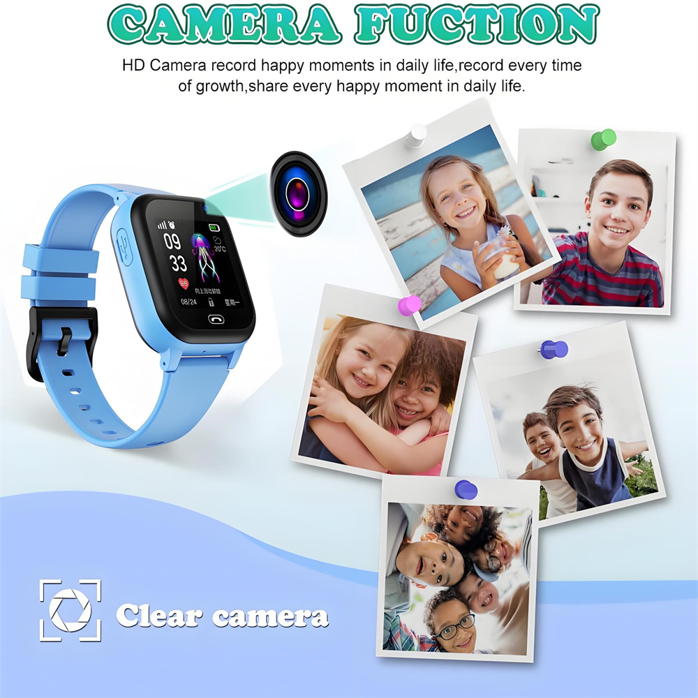 Детские умные часы с GPS-треке – обзор и цена Smartwatch Watches Birthday Gift For Boys With Gps