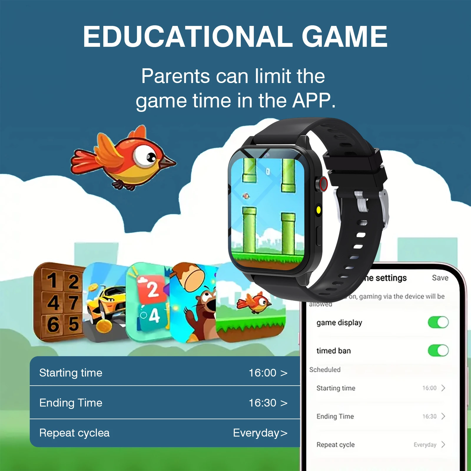 Детские умные часы 18, игровая – обзор и цена Smartwatch Watches Digital