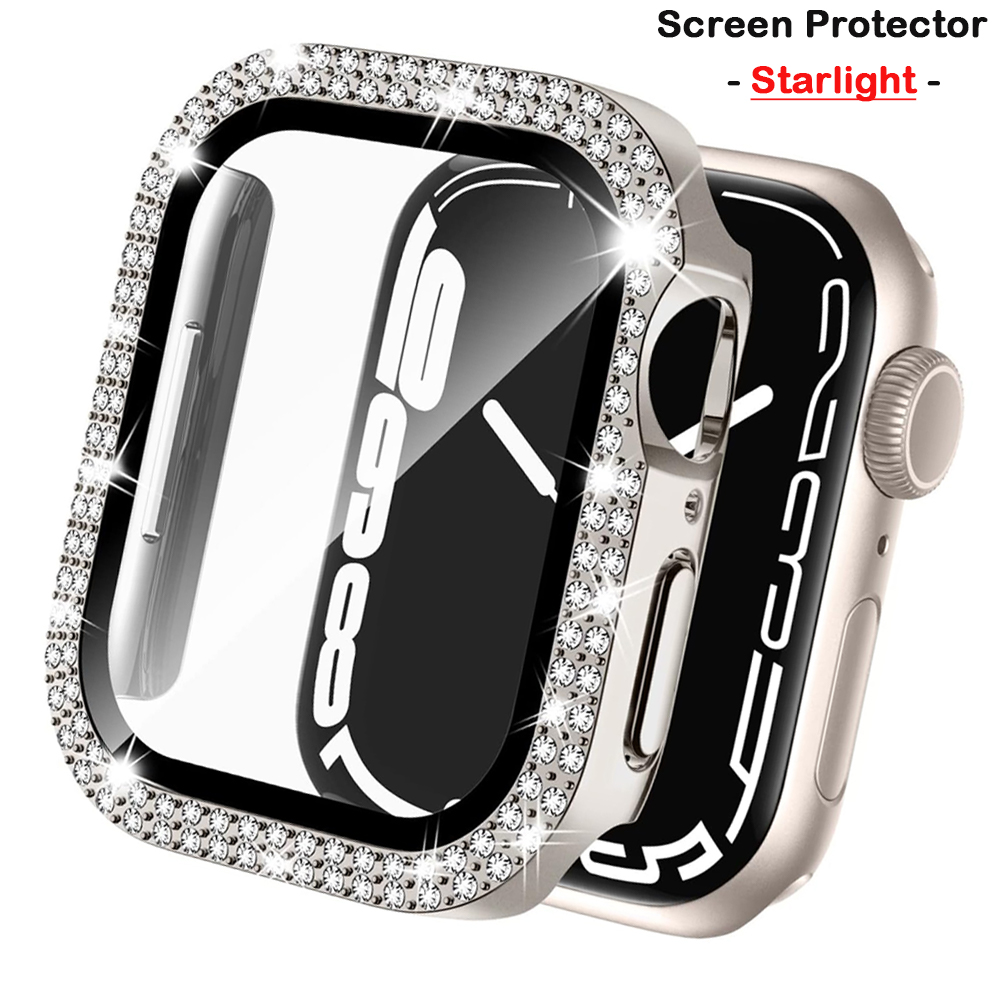 Алмазный чехол для Apple Watch – обзор и цена Iwatch Smartwatch Series 7