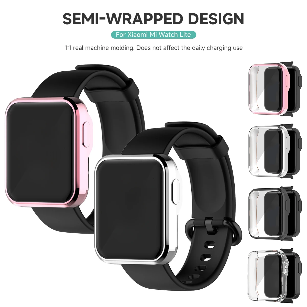 Чехол для Xiaomi Mi Watch Lite – обзор и цена Smartwatch Watches Xiaomi